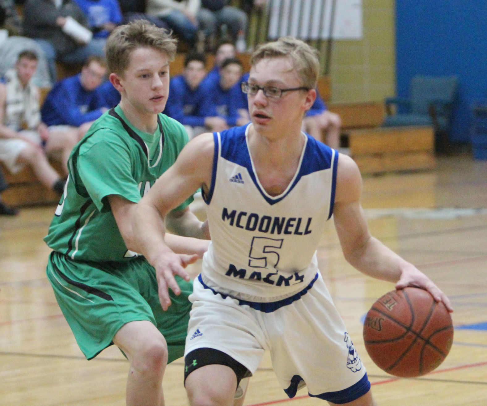 Eau Claire Immanuel at McDonell boys basketball 3-2-18